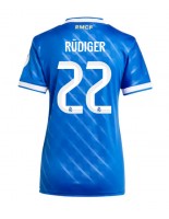 Real Madrid Antonio Rudiger #22 Tredjedrakt Dame 2025-26 Korte ermer